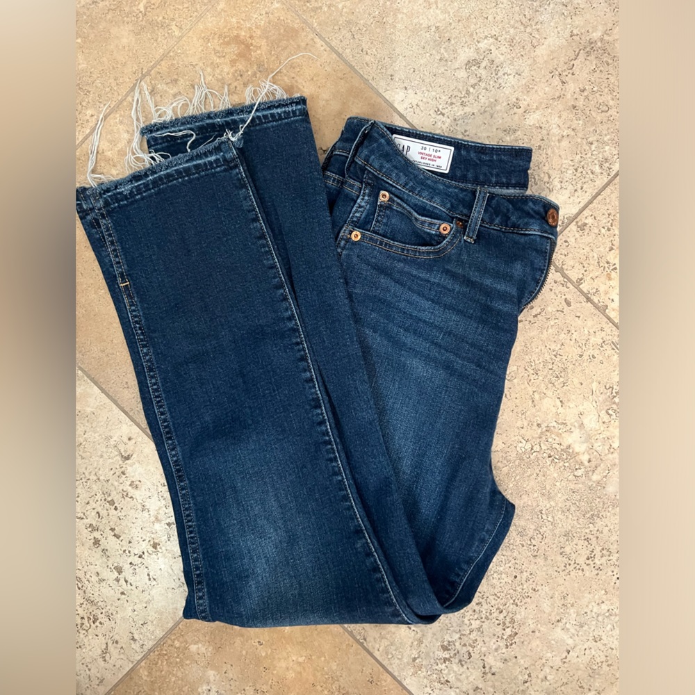 Gap Sky High Rise Vintage Slim Jeans
